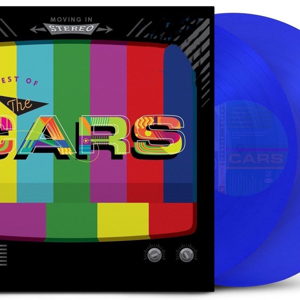 The Cars Moving In Stereo 2-LP ~ Exclusive Colored Vinyl (Blue) ~ New/Sealed!
